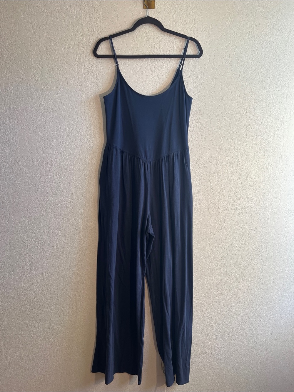 aerie Navy Blue Sleeveless Jumpsuit